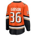 anaheim ducks fanatics branded home breakaway jersey – orange – john gibson – mens – Toronto Maple Leafs Jerseys and Headwear Collection