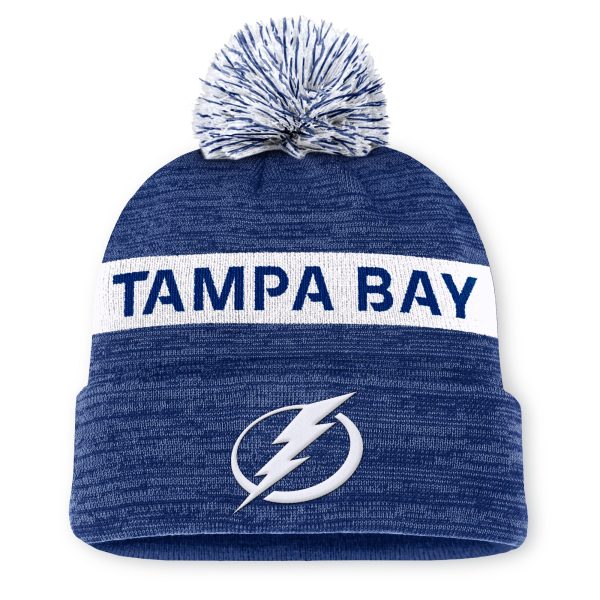 authentic pro rink beanie cuff with pom – Toronto Maple Leafs Jerseys and Headwear Collection