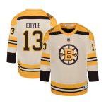 boston bruins 100th anniversary replica alternate breakaway jersey – cream – charlie coyle – youth – Toronto Maple Leafs Jerseys and Headwear Collection