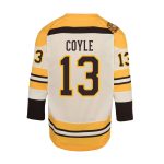 boston bruins 100th anniversary replica alternate breakaway jersey – cream – charlie coyle – youth – Toronto Maple Leafs Jerseys and Headwear Collection