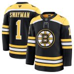 boston bruins fanatics branded home premium jersey – black – jeremy swayman – mens – Toronto Maple Leafs Jerseys and Headwear Collection