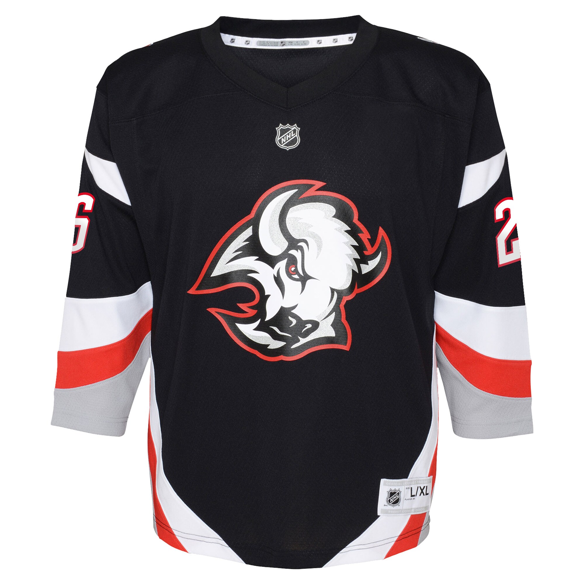 buffalo sabres alternate replica jersey – black – rasmus dahlin – youth – Toronto Maple Leafs Jerseys and Headwear Collection