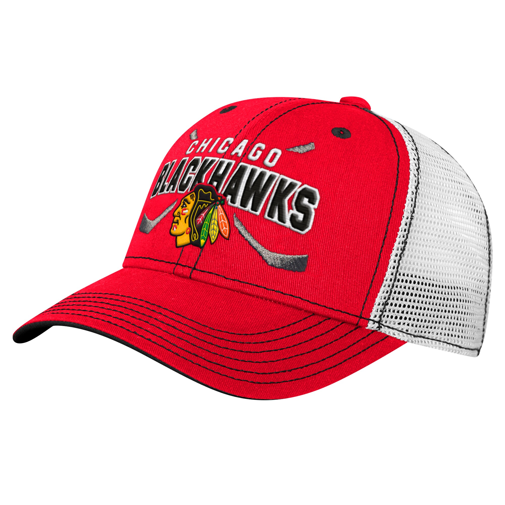 chicago blackhawks lock up mesh adjustable cap – youth – Toronto Maple Leafs Jerseys and Headwear Collection