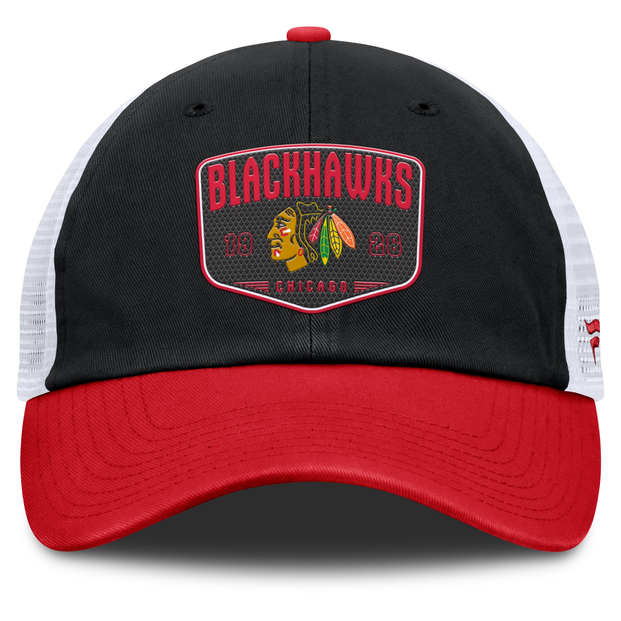 chicago blackhawks structured adjustable meshback cap – unisex – Toronto Maple Leafs Jerseys and Headwear Collection