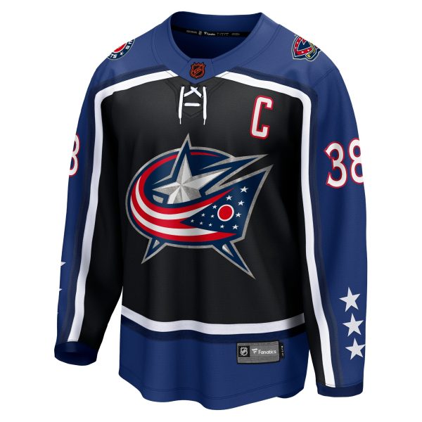 columbus blue jackets fanatics special edition 2.0 breakaway jersey – black – boone jenner – mens – Toronto Maple Leafs Jerseys and Headwear Collection
