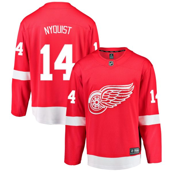 detroit red wings home breakaway jersey – gustav nyquist – mens – Toronto Maple Leafs Jerseys and Headwear Collection