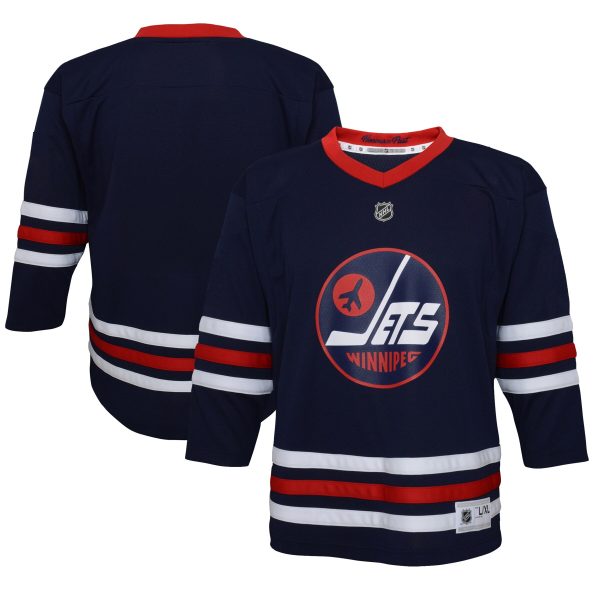 infant navy winnipeg jets 202122 alternate replica jersey – Toronto Maple Leafs Jerseys and Headwear Collection