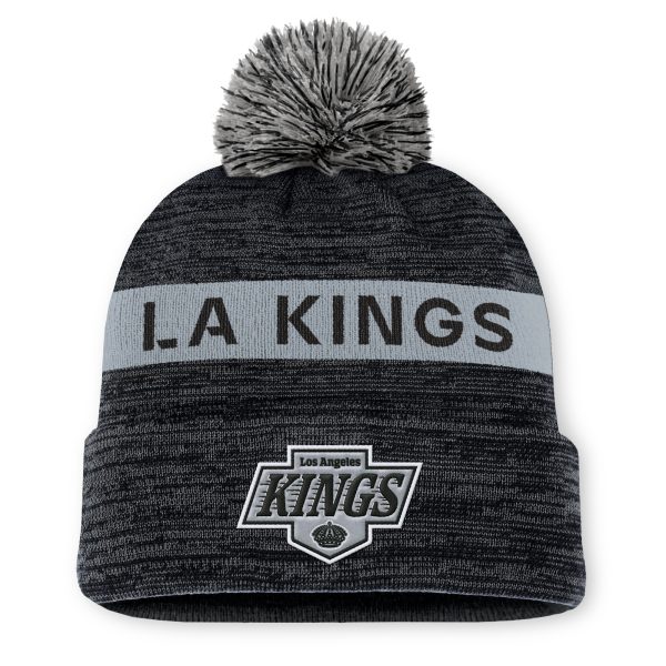 los angeles kings authentic pro rink beanie cuff with pom – Toronto Maple Leafs Jerseys and Headwear Collection
