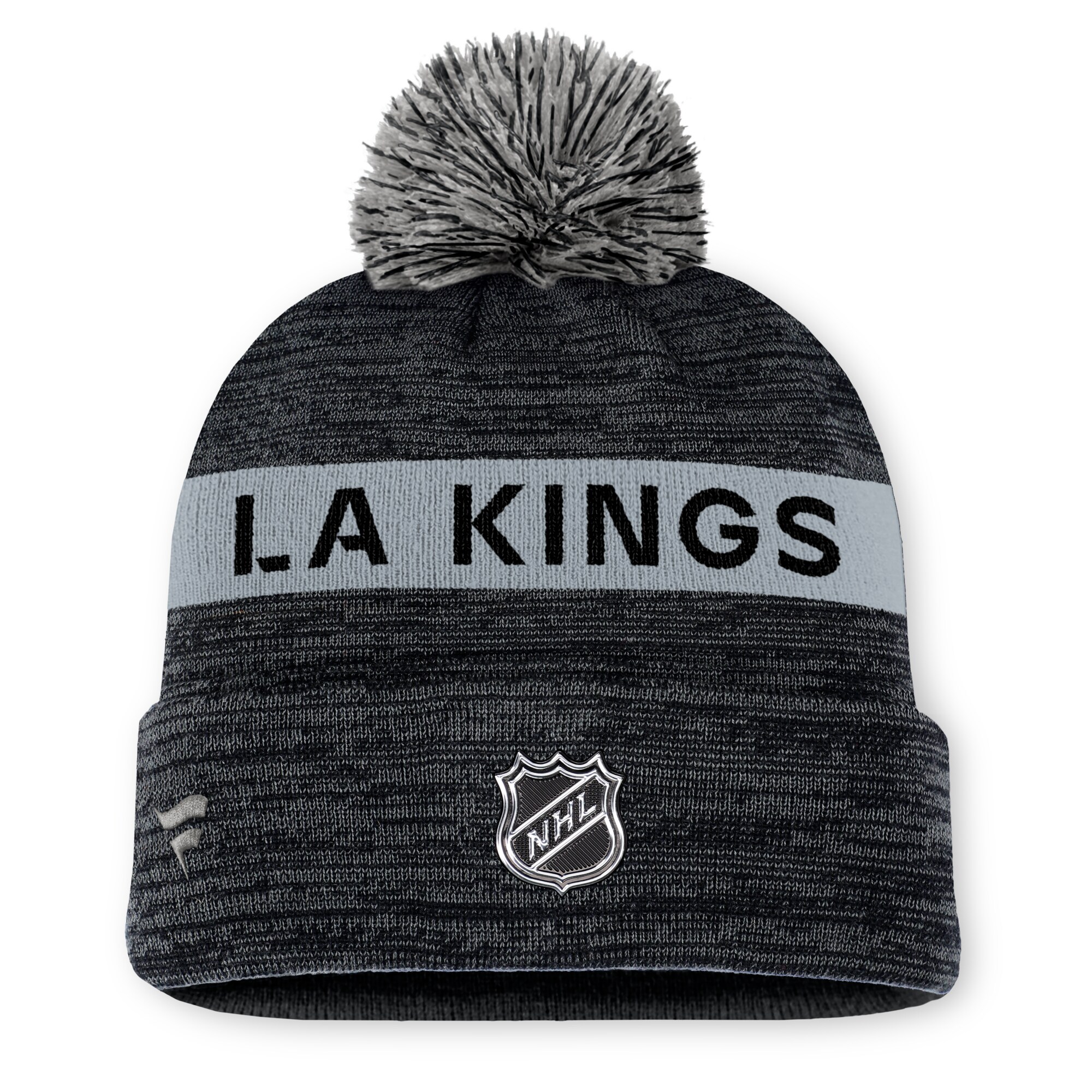 los angeles kings authentic pro rink beanie cuff with pom – Toronto Maple Leafs Jerseys and Headwear Collection