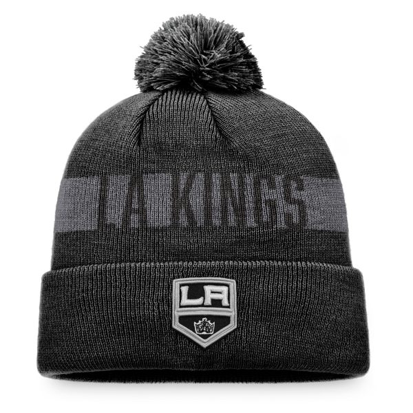 los angeles kings fundamental beanie cuff with pom – Toronto Maple Leafs Jerseys and Headwear Collection