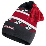 men8217s adidas black chicago blackhawks reverse retro 2.0 pom cuffed knit hat – Toronto Maple Leafs Jerseys and Headwear Collection