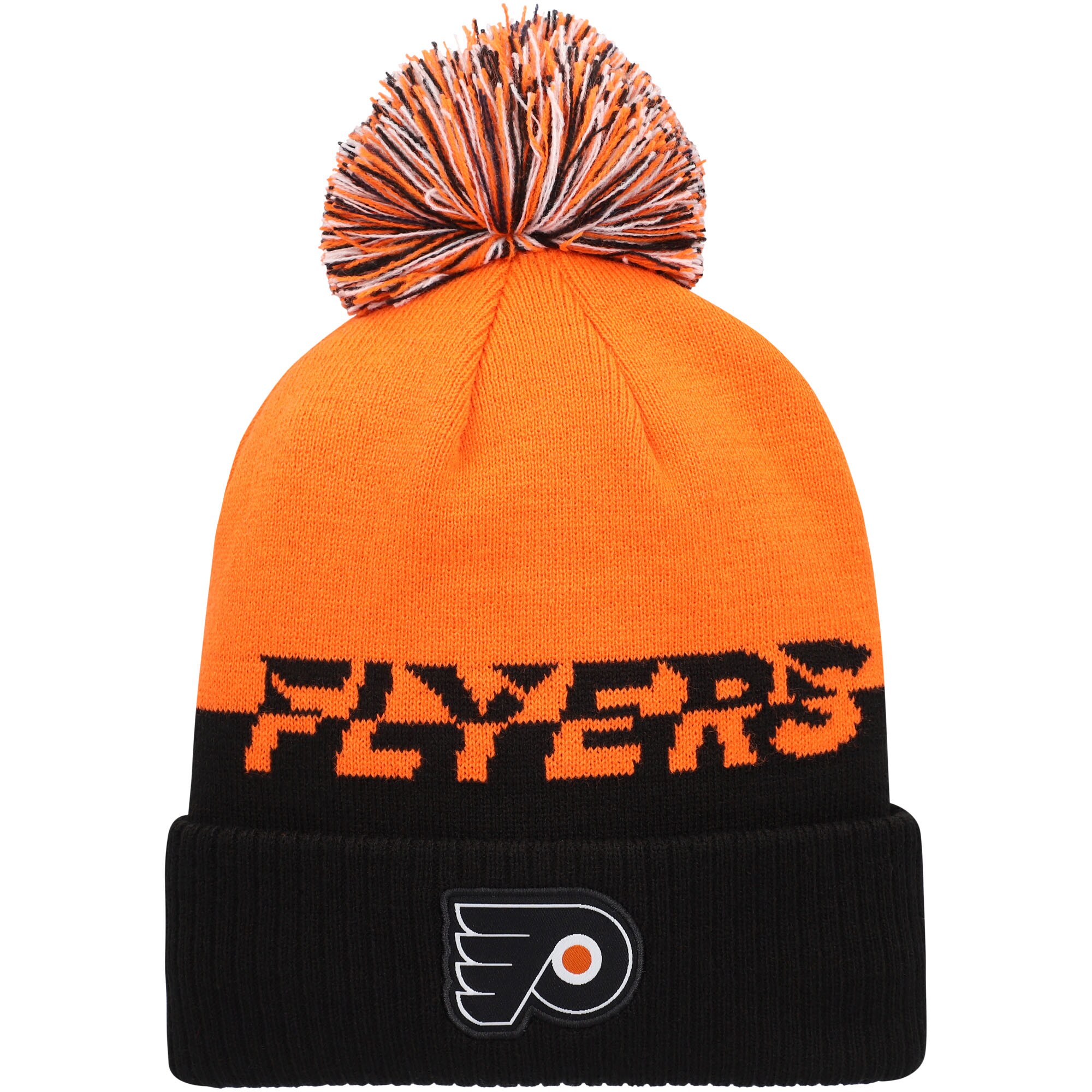 men8217s adidas orangeblack philadelphia flyers cold.rdy cuffed knit hat with pom – Toronto Maple Leafs Jerseys and Headwear Collection