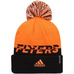 men8217s adidas orangeblack philadelphia flyers cold.rdy cuffed knit hat with pom – Toronto Maple Leafs Jerseys and Headwear Collection