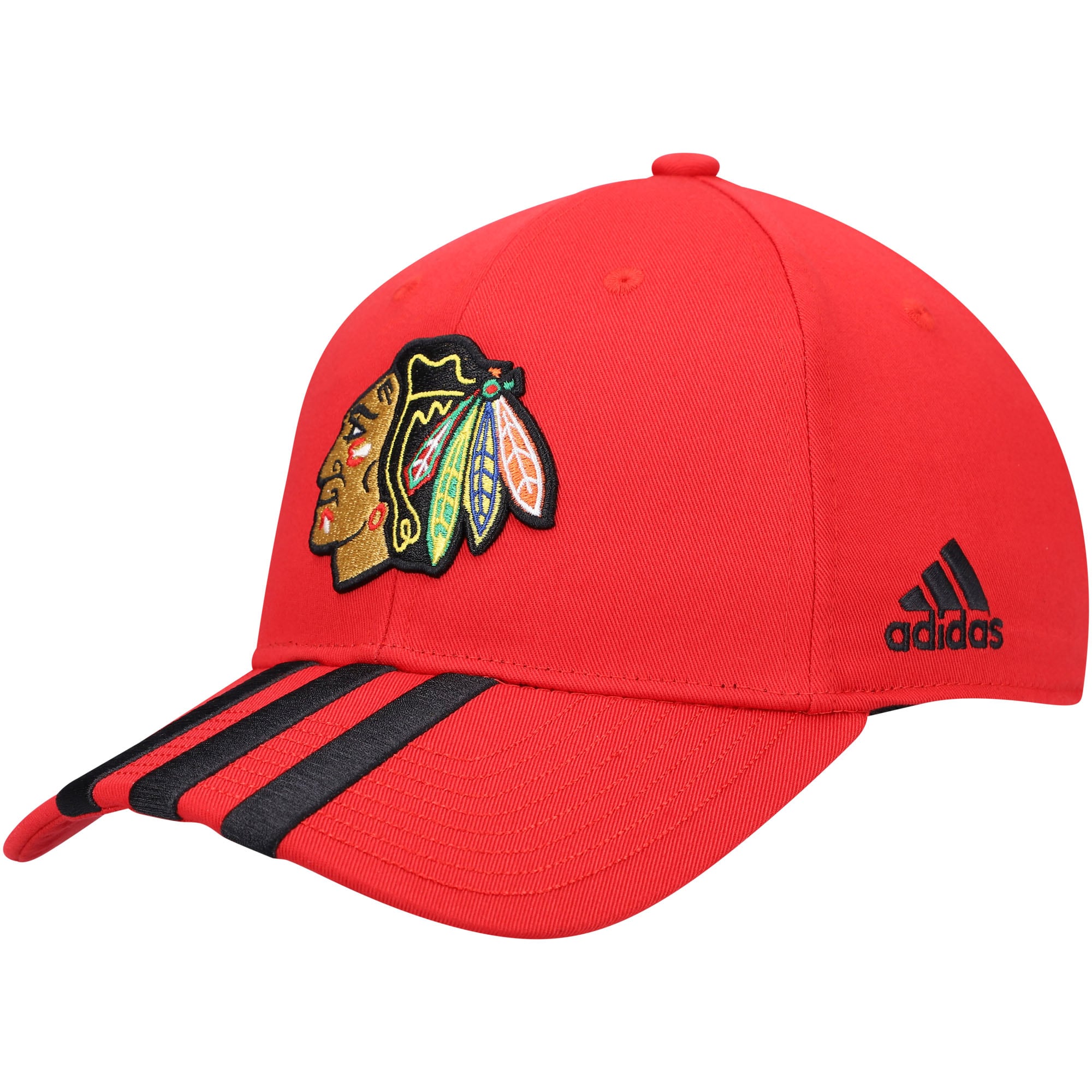 men8217s adidas red chicago blackhawks locker room three stripe adjustable hat – Toronto Maple Leafs Jerseys and Headwear Collection