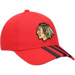 men8217s adidas red chicago blackhawks locker room three stripe adjustable hat – Toronto Maple Leafs Jerseys and Headwear Collection