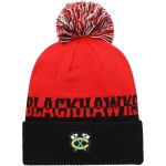 men8217s adidas redblack chicago blackhawks cold.rdy cuffed knit hat with pom – Toronto Maple Leafs Jerseys and Headwear Collection