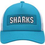 men8217s adidas tealwhite san jose sharks team plate trucker snapback hat – Toronto Maple Leafs Jerseys and Headwear Collection