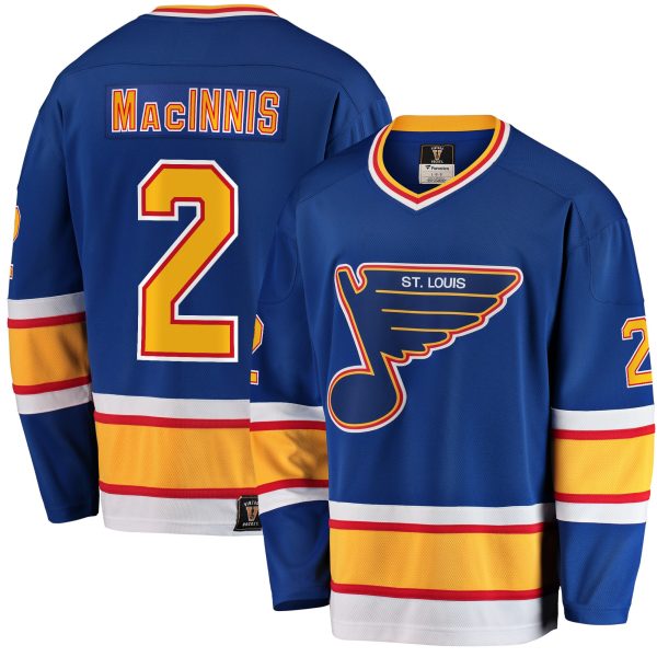 men8217s fanatics al macinnis blue st. louis blues premier breakaway retired player jersey – Toronto Maple Leafs Jerseys and Headwear Collection