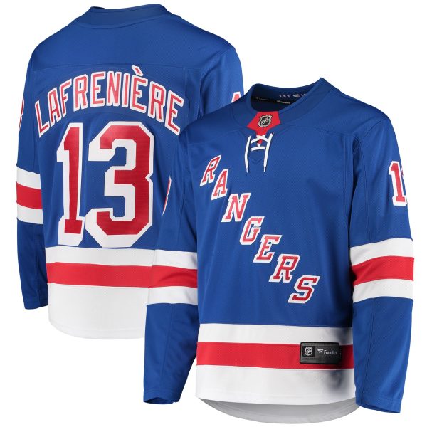 men8217s fanatics alexis lafrenière blue new york rangers premier breakaway player jersey – Toronto Maple Leafs Jerseys and Headwear Collection