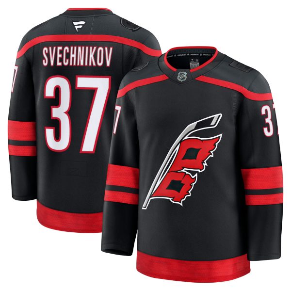 men8217s fanatics andrei svechnikov black carolina hurricanes home premium jersey – Toronto Maple Leafs Jerseys and Headwear Collection