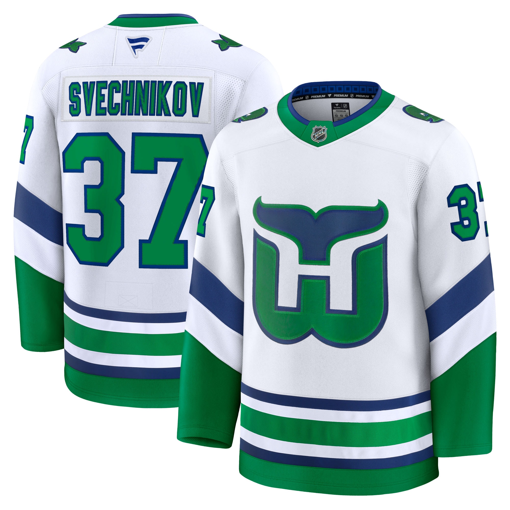 men8217s fanatics andrei svechnikov white carolina hurricanes throwback premium jersey – Toronto Maple Leafs Jerseys and Headwear Collection