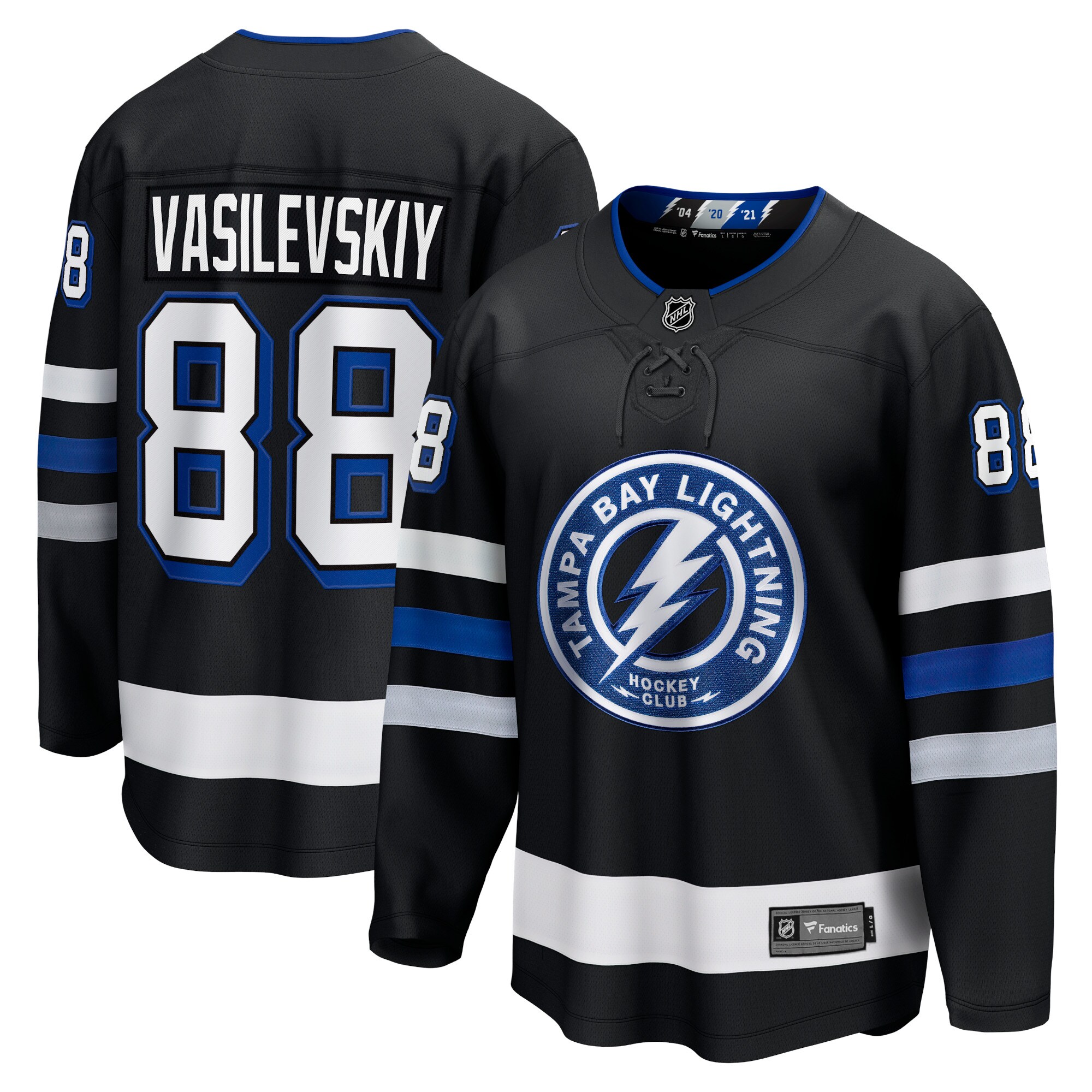 men8217s fanatics andrei vasilevskiy black tampa bay lightning alternate premier breakaway player jersey – Toronto Maple Leafs Jerseys and Headwear Collection