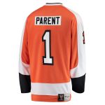 men8217s fanatics bernie parent orange philadelphia flyers premier breakaway retired player jersey – Toronto Maple Leafs Jerseys and Headwear Collection