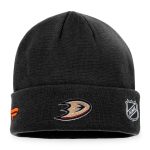 men8217s fanatics black anaheim ducks authentic pro rink cuffed knit hat – Toronto Maple Leafs Jerseys and Headwear Collection