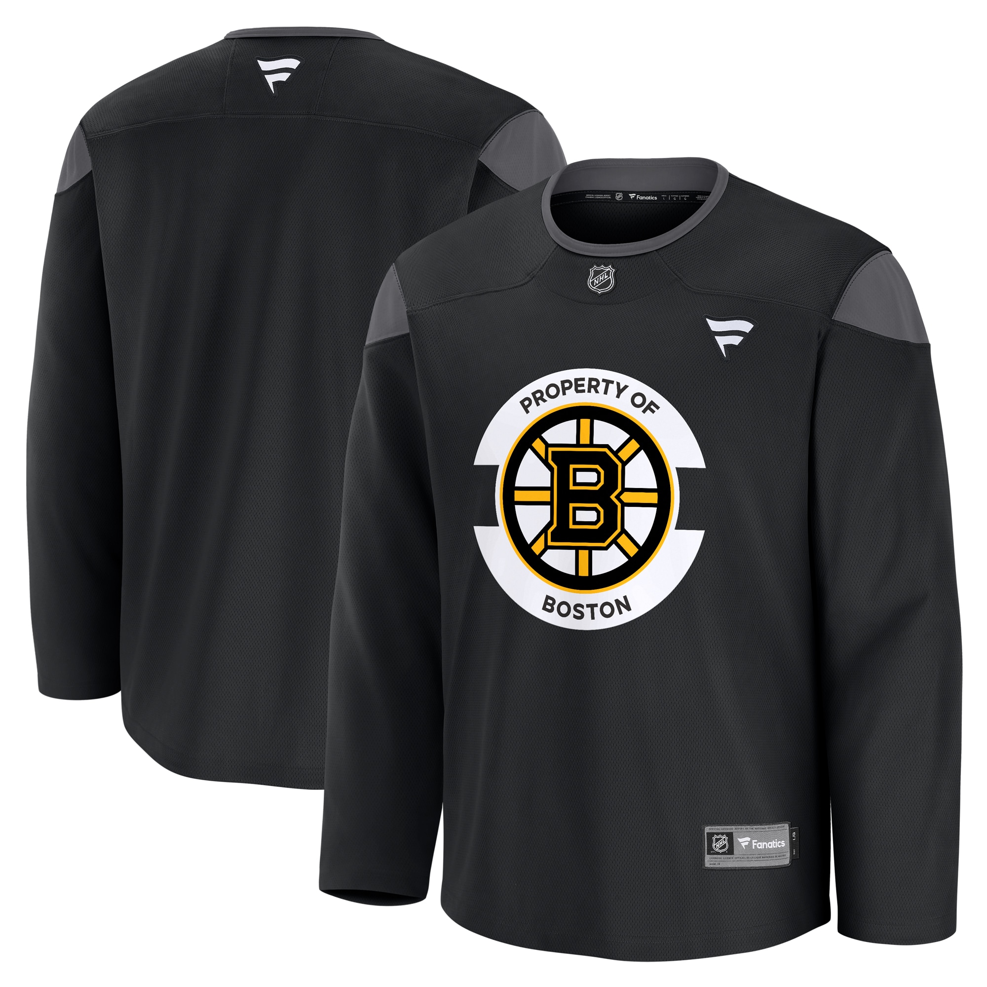men8217s fanatics black boston bruins team practice jersey – Toronto Maple Leafs Jerseys and Headwear Collection
