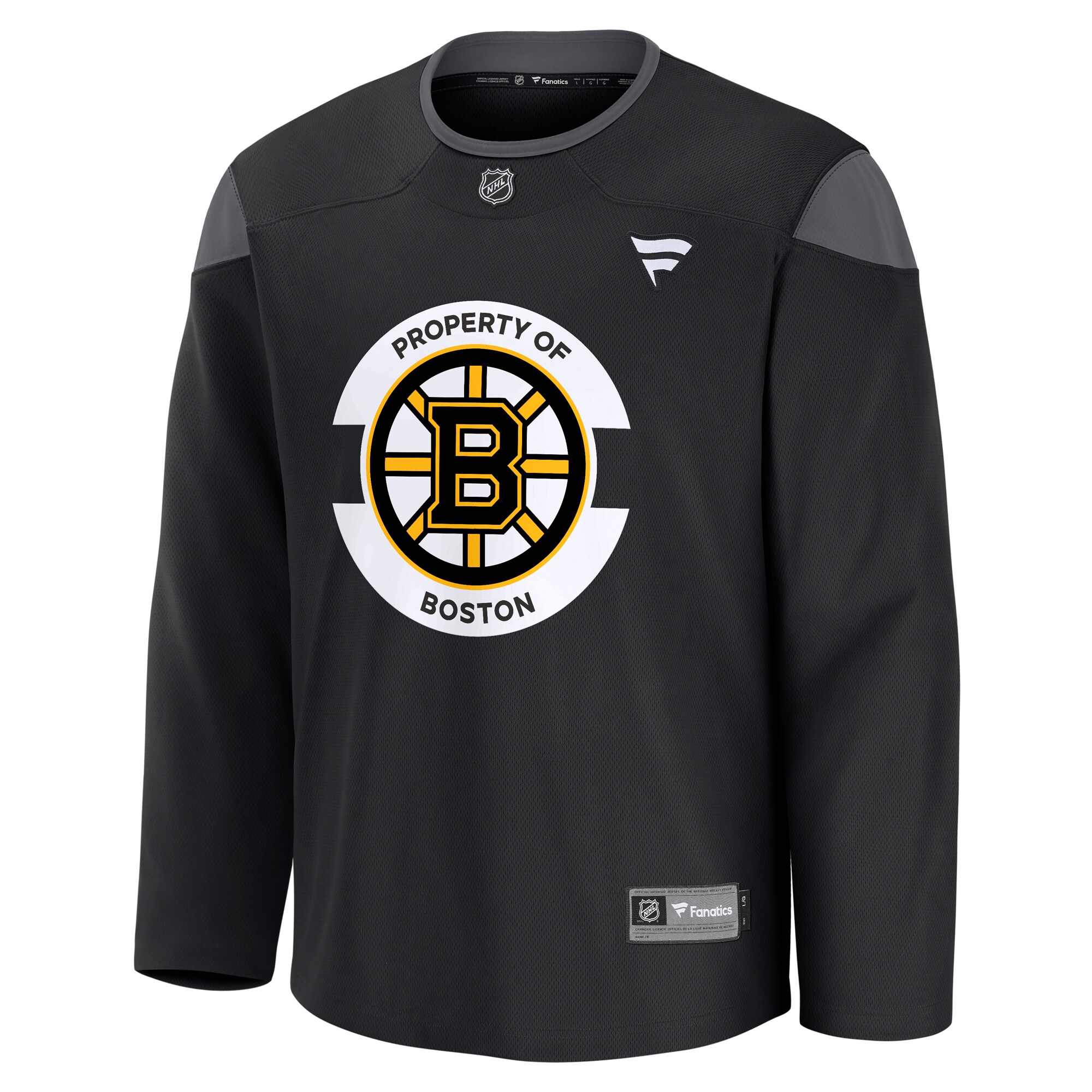 men8217s fanatics black boston bruins team practice jersey – Toronto Maple Leafs Jerseys and Headwear Collection