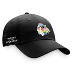 men8217s fanatics black chicago blackhawks team logo pride adjustable hat – Toronto Maple Leafs Jerseys and Headwear Collection