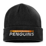 men8217s fanatics black pittsburgh penguins authentic pro rink cuffed knit hat – Toronto Maple Leafs Jerseys and Headwear Collection