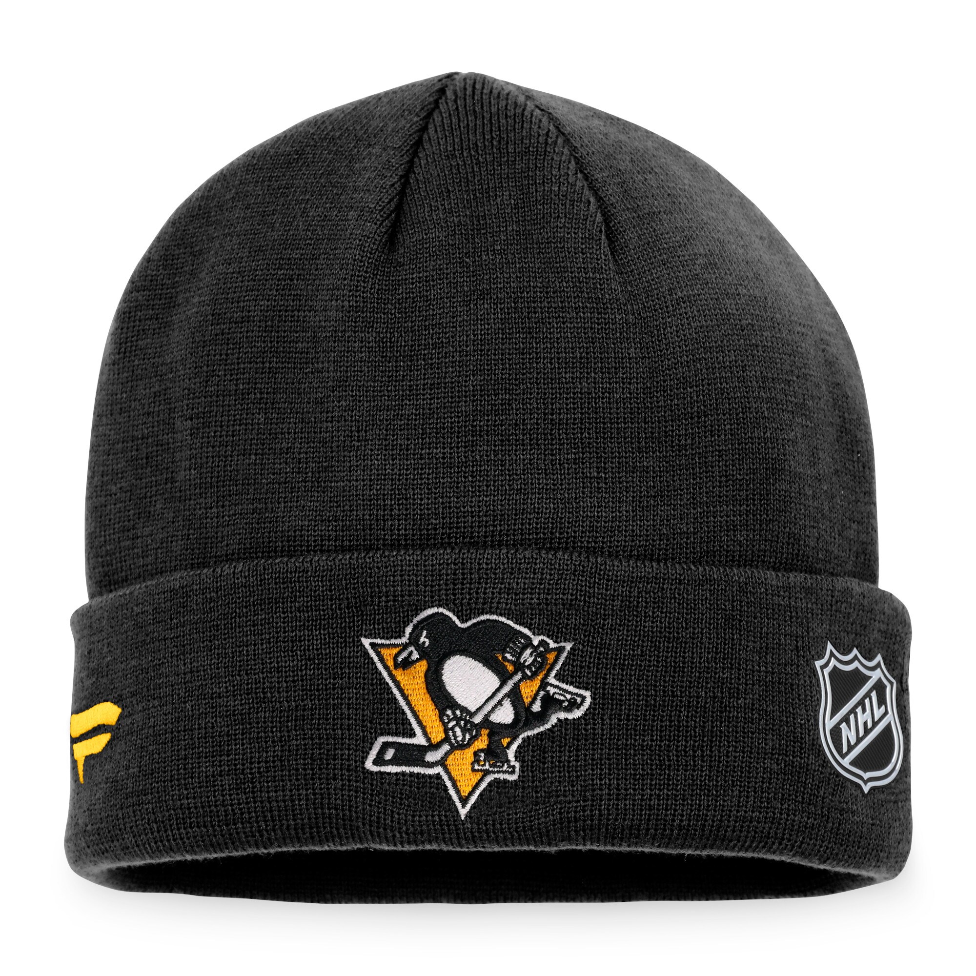 men8217s fanatics black pittsburgh penguins authentic pro rink cuffed knit hat – Toronto Maple Leafs Jerseys and Headwear Collection