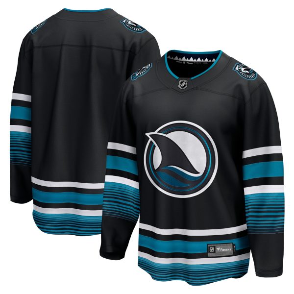 men8217s fanatics black san jose sharks alternate premier breakaway jersey – Toronto Maple Leafs Jerseys and Headwear Collection