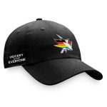 men8217s fanatics black san jose sharks team logo pride adjustable hat – Toronto Maple Leafs Jerseys and Headwear Collection