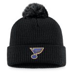 men8217s fanatics black st. louis blues cuffed knit hat with pom – Toronto Maple Leafs Jerseys and Headwear Collection