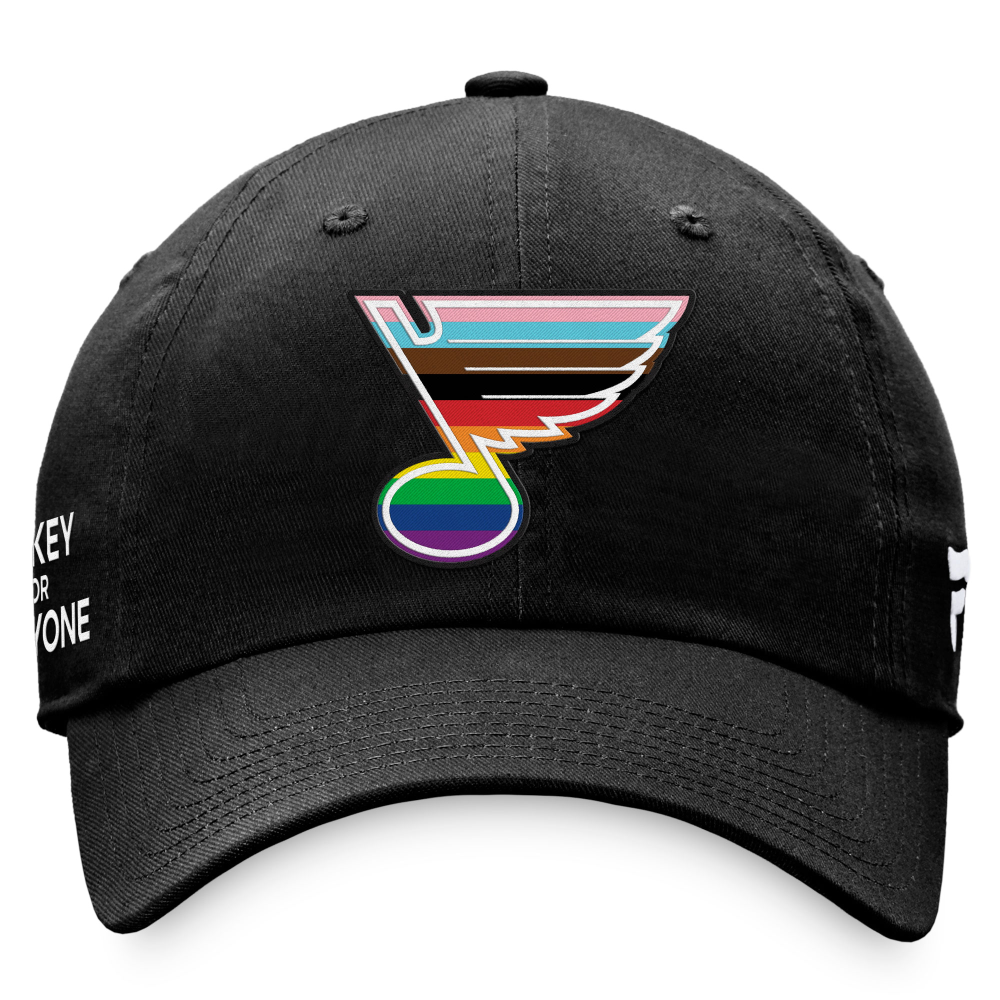 men8217s fanatics black st. louis blues team logo pride adjustable hat – Toronto Maple Leafs Jerseys and Headwear Collection