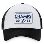 men8217s fanatics black tampa bay lightning 2022 eastern conference champions locker room trucker adjustable hat – Toronto Maple Leafs Jerseys and Headwear Collection