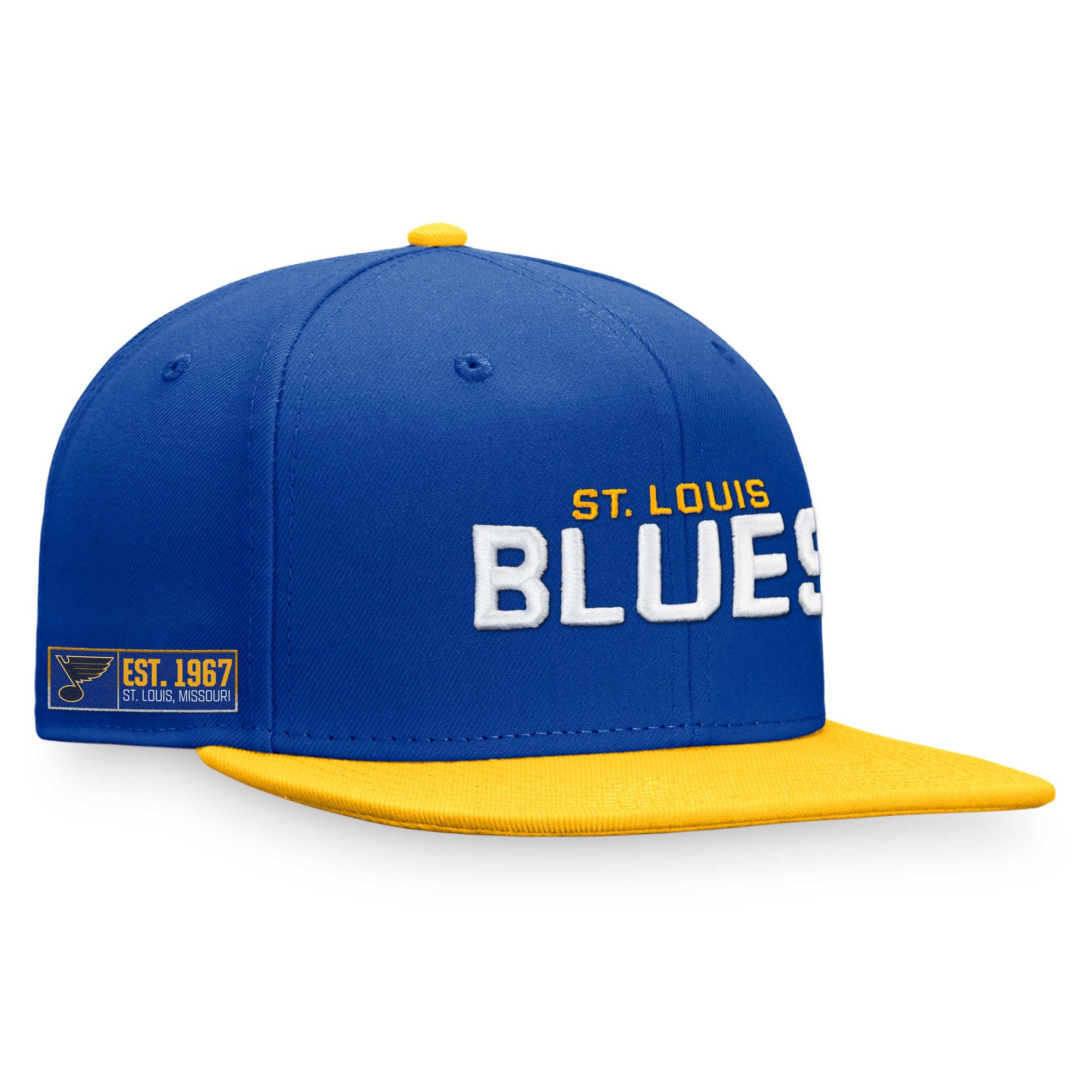 men8217s fanatics bluegold st. louis blues iconic color blocked snapback hat – Toronto Maple Leafs Jerseys and Headwear Collection