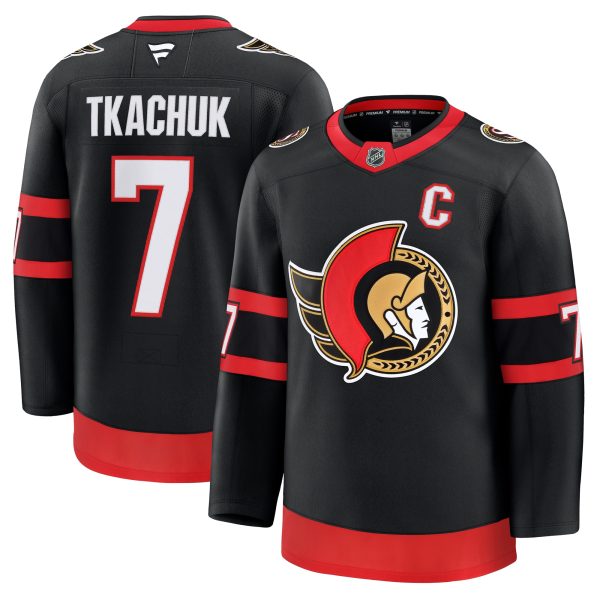 men8217s fanatics brady tkachuk black ottawa senators home premium jersey – Toronto Maple Leafs Jerseys and Headwear Collection