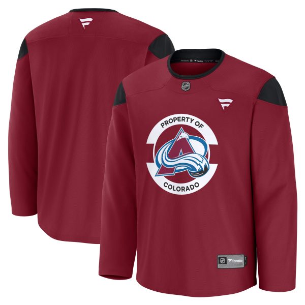 men8217s fanatics burgundy colorado avalanche team practice jersey – Toronto Maple Leafs Jerseys and Headwear Collection