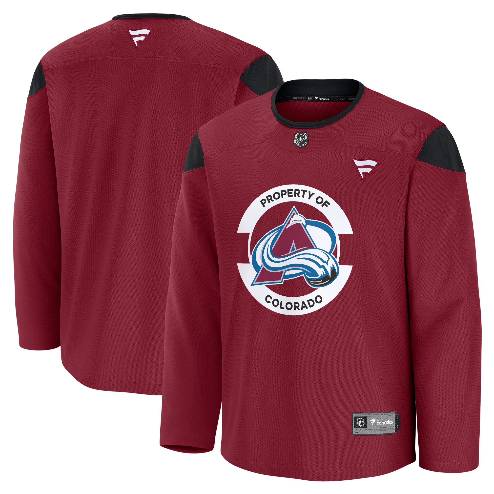 men8217s fanatics burgundy colorado avalanche team practice jersey – Toronto Maple Leafs Jerseys and Headwear Collection