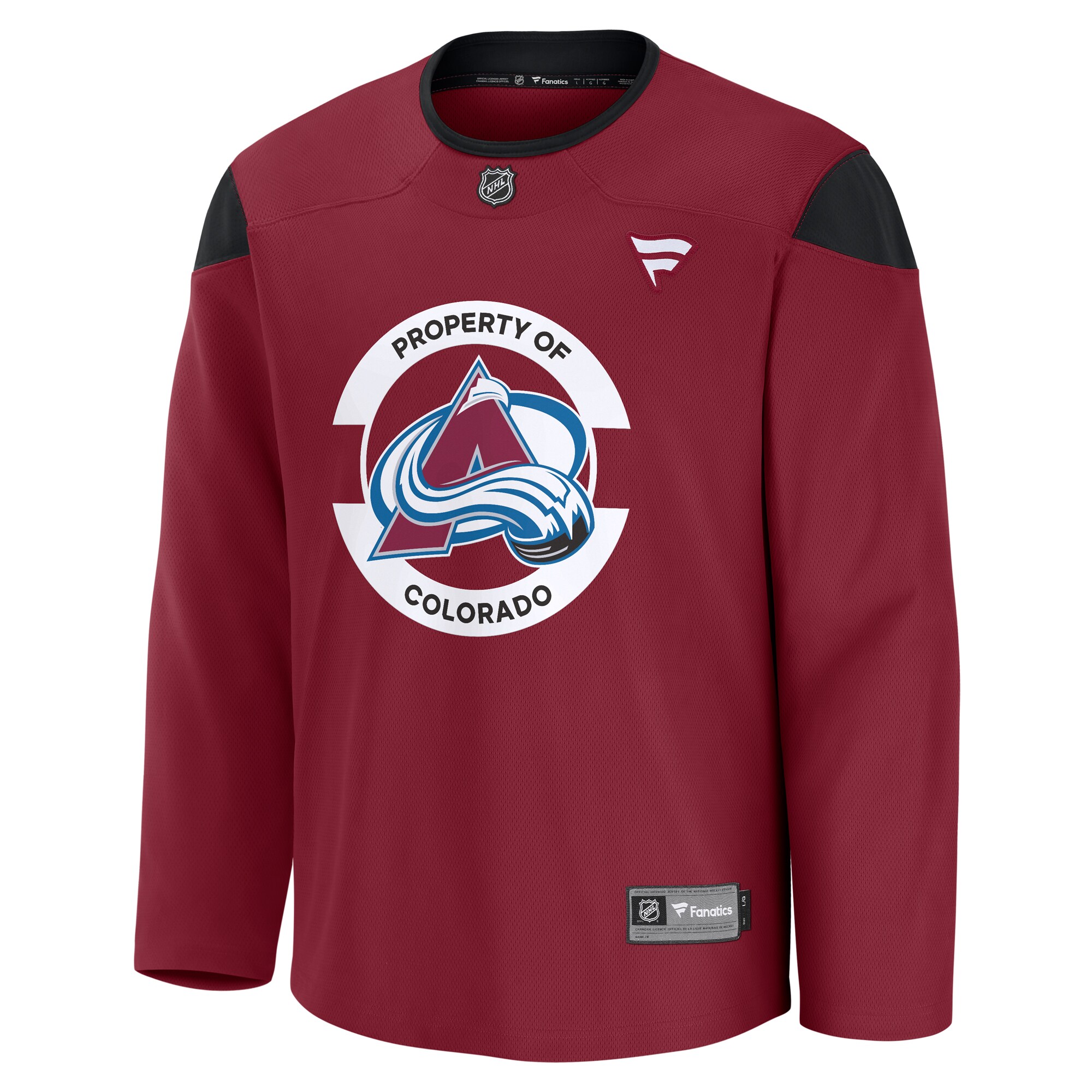 men8217s fanatics burgundy colorado avalanche team practice jersey – Toronto Maple Leafs Jerseys and Headwear Collection