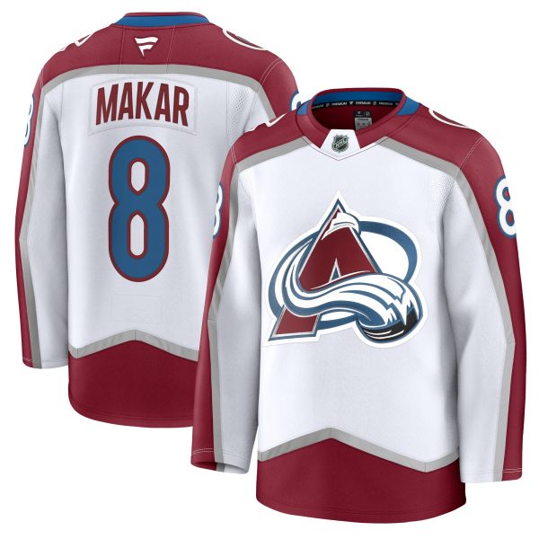 men8217s fanatics cale makar white colorado avalanche away premium jersey – Toronto Maple Leafs Jerseys and Headwear Collection