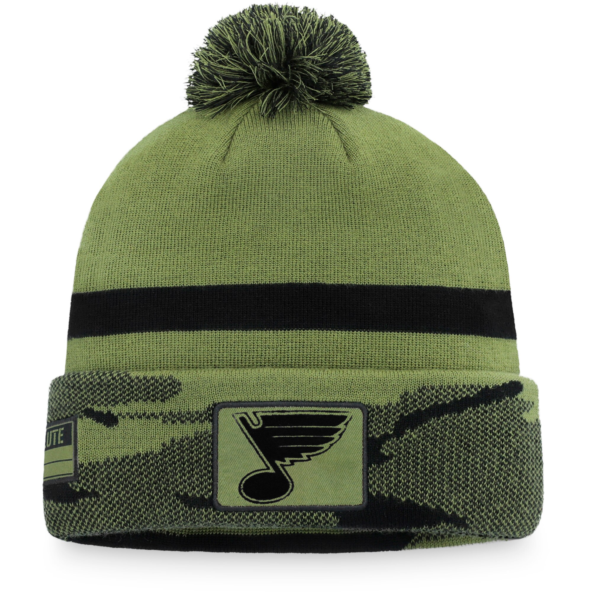 men8217s fanatics camo st. louis blues military appreciation cuffed knit hat with pom – Toronto Maple Leafs Jerseys and Headwear Collection