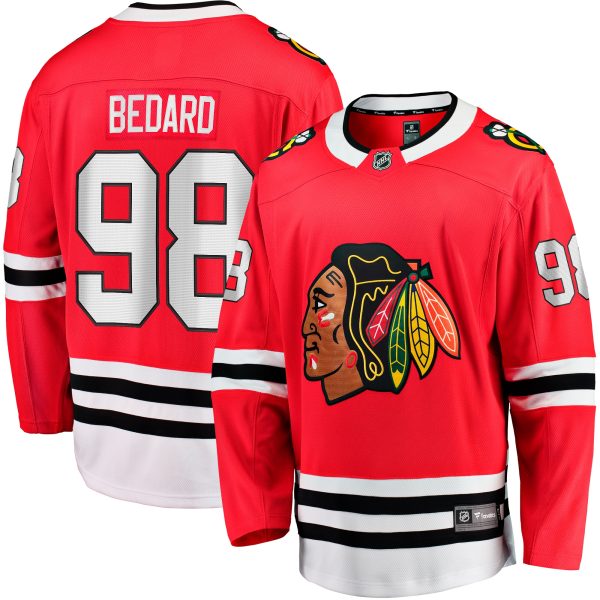 men8217s fanatics connor bedard red chicago blackhawks home breakaway player jersey – Toronto Maple Leafs Jerseys and Headwear Collection