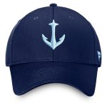 men8217s fanatics deep sea blue seattle kraken core secondary logo adjustable hat – Toronto Maple Leafs Jerseys and Headwear Collection