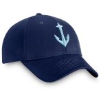 men8217s fanatics deep sea blue seattle kraken core secondary logo adjustable hat – Toronto Maple Leafs Jerseys and Headwear Collection