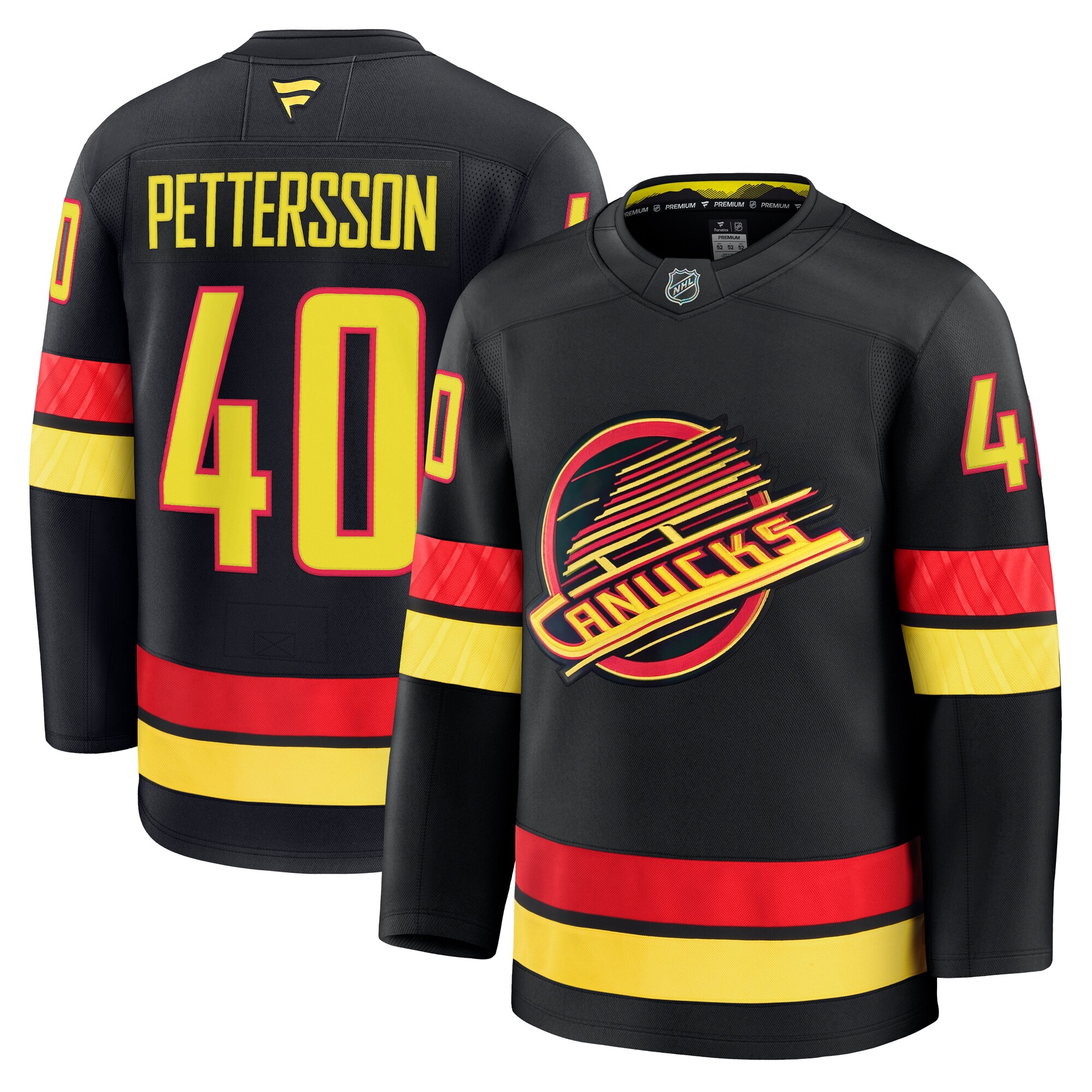 men8217s fanatics elias pettersson black vancouver canucks alternate premium jersey – Toronto Maple Leafs Jerseys and Headwear Collection