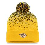 men8217s fanatics gold nashville predators iconic gradient cuffed knit hat with pom – Toronto Maple Leafs Jerseys and Headwear Collection